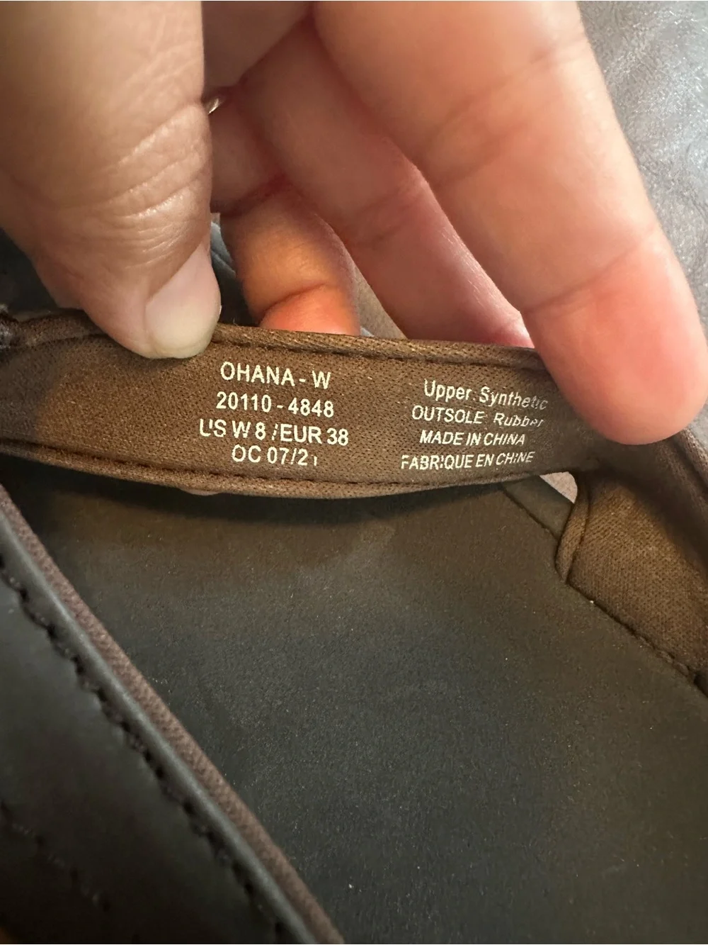 OluKai Brown Flip Flop Sandals